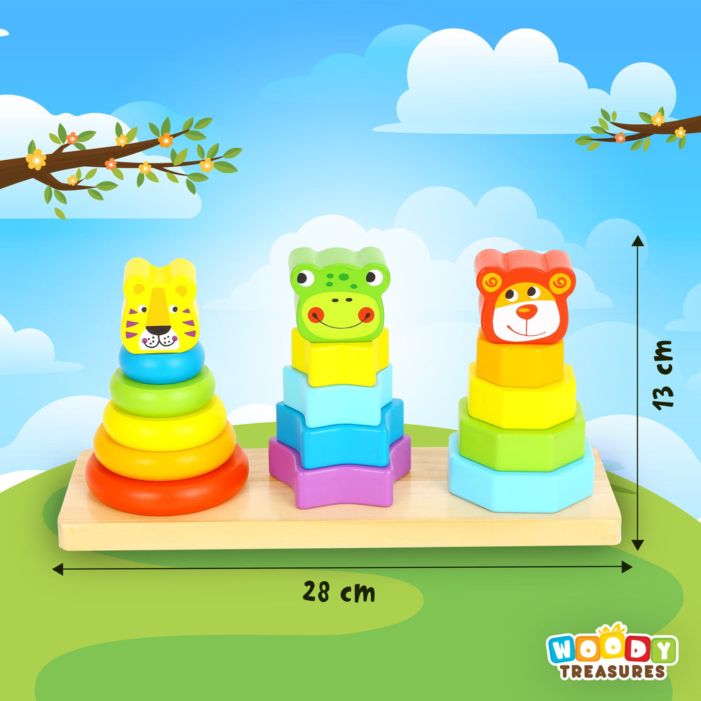 Wooden Stacking Toys