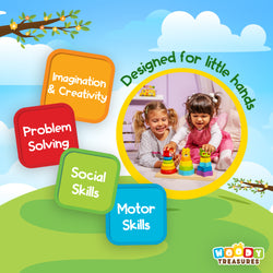 Wooden Stacking Toys