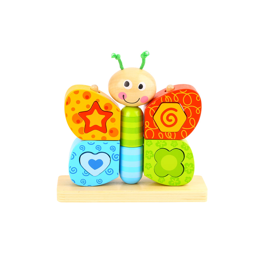 Butterfly Wooden Toy for Toddlers